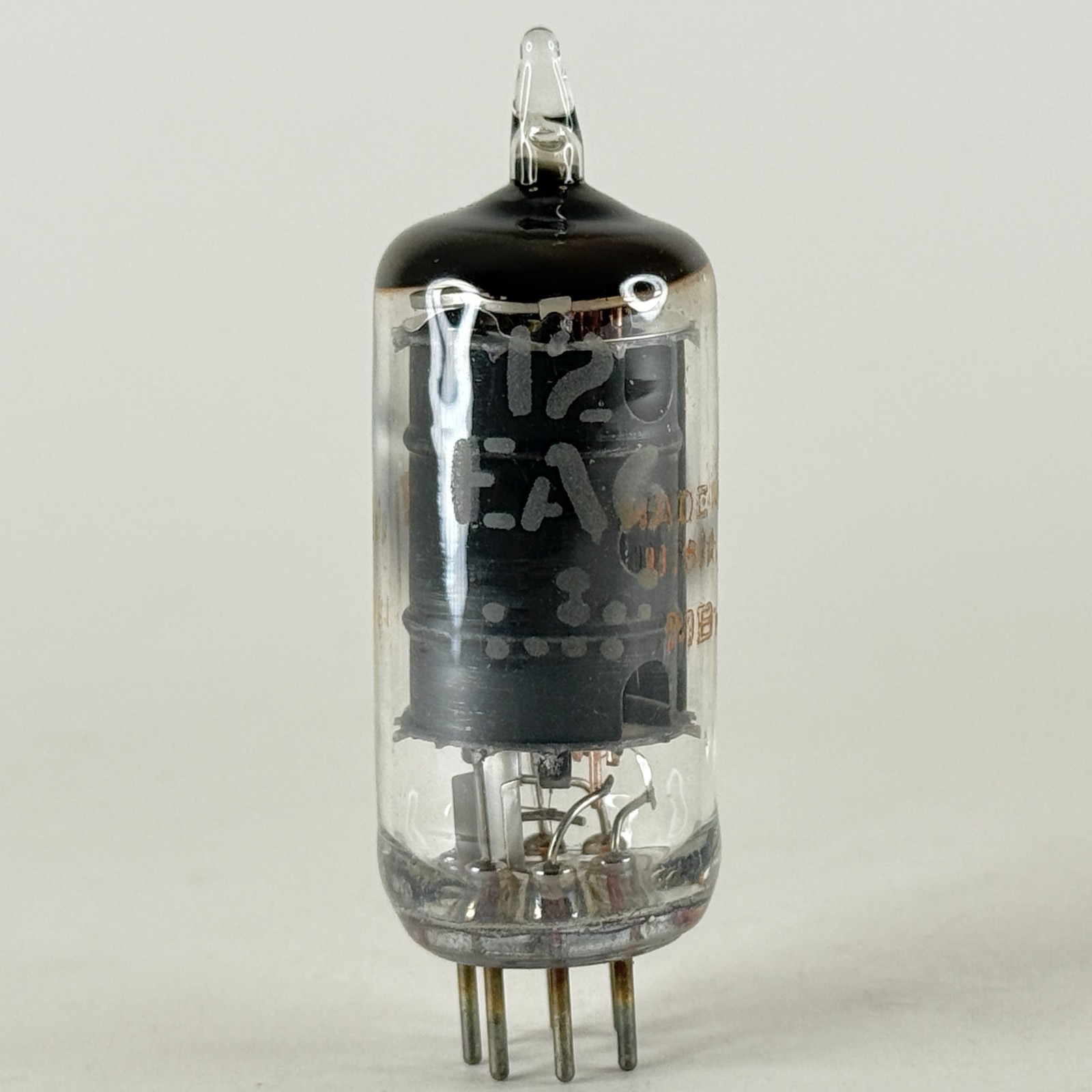 (1) Tested 1960 RCA 12EA6 Tube with Box Date Code MB Black Plate Pentode (g)