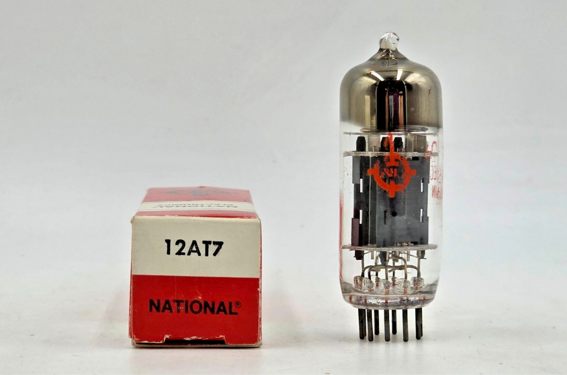 12AT7 / ECC81 Tall 3 Mica Tube (New Old Stock) Test NEW 1 Year Warranty 6201