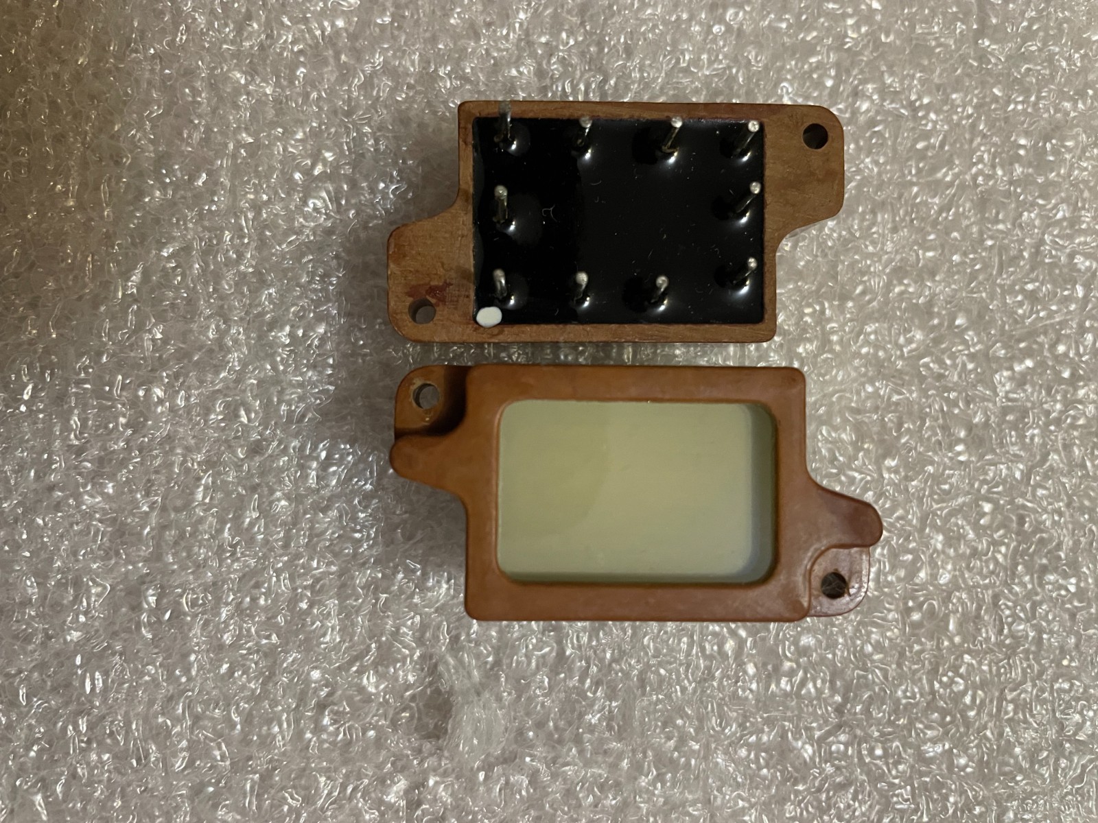 IEL-0-IV 140-24 (alien style font) electroluminescent display indicator