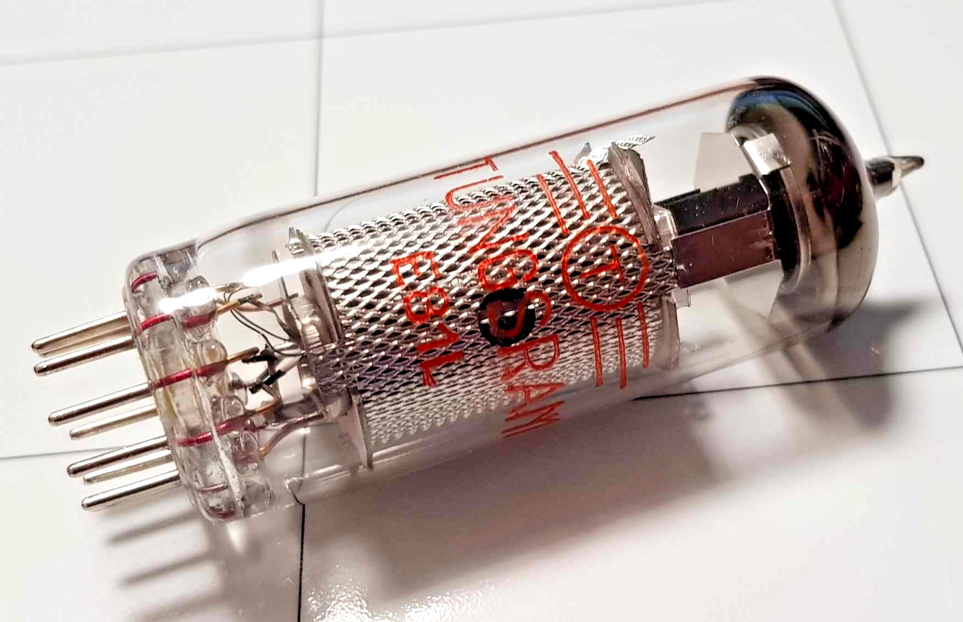 1 x E81L TUNGSRAM TESTED STRONG 1973y Pentode Tubes 6686 / ~EL861 NEW BOX