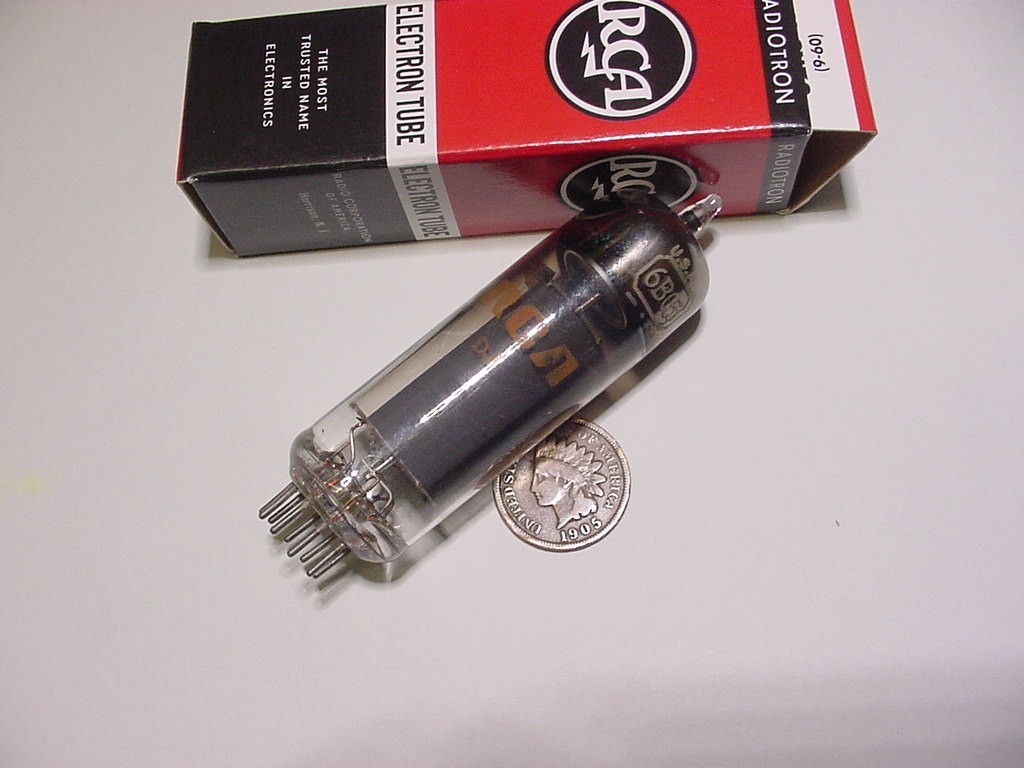 RCA 6BQ5 EL84 TUBE (strong tested LG***)