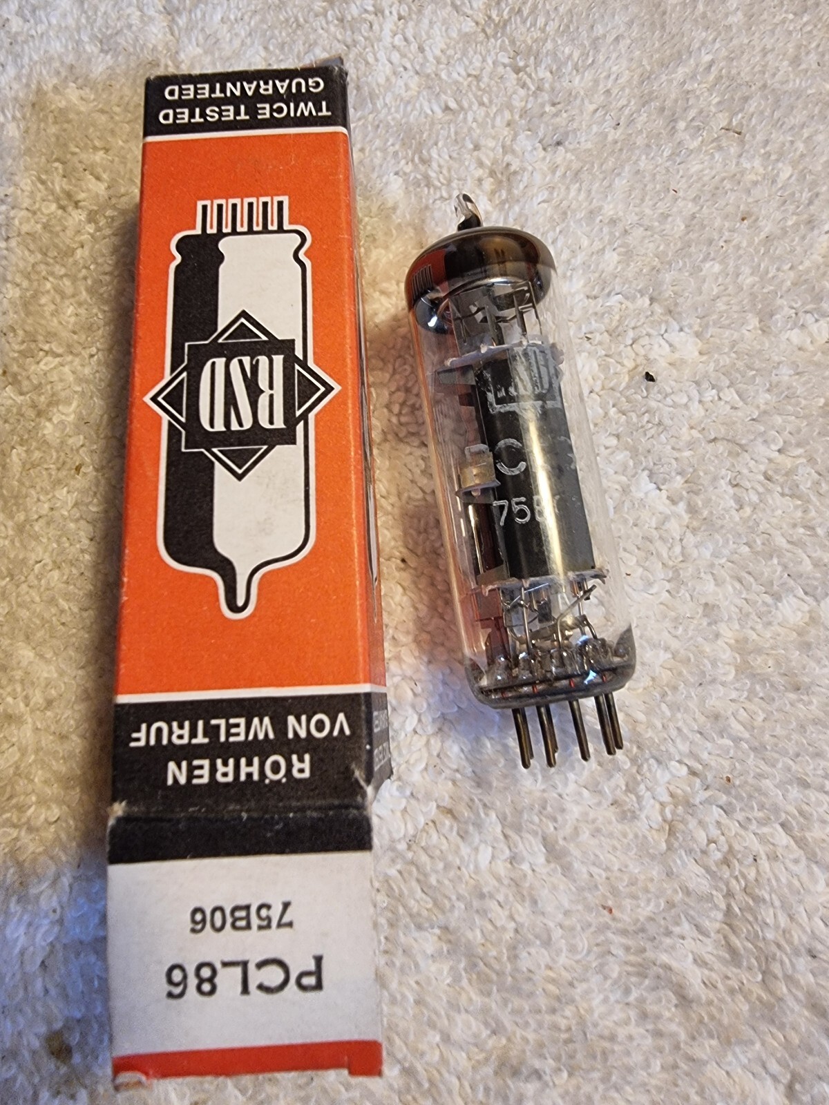 PCL86 – 14GV8 RSD tube NOS