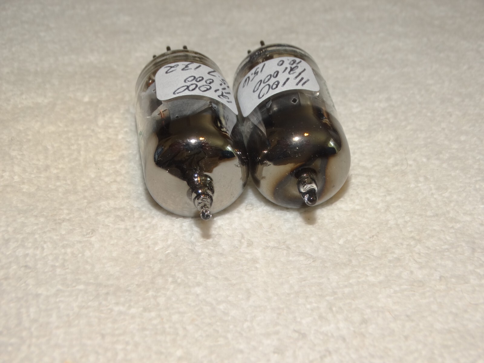 2 x JAN-6DJ8 Sylvania Tubes*Very Strong pair*Mil Specs*NOS-NIB*#3