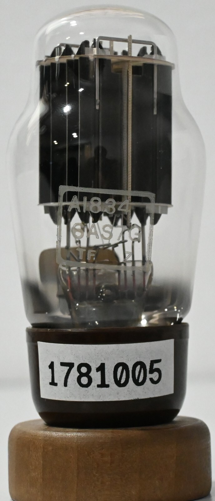 6AS7G A1834 GEC Brown Base made in England Amplitrex Tested Qty 1 Pc #1781005