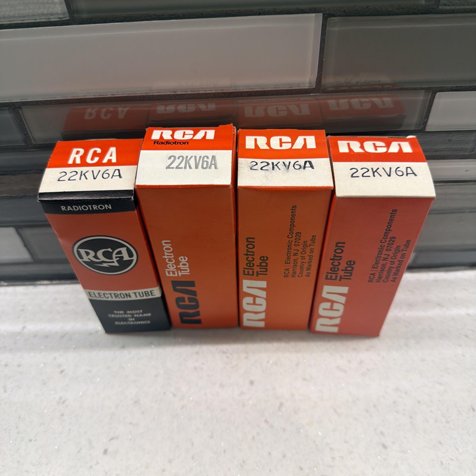 4 — RCA 22KV6A Radio Audio Amplifier Electron Vacuum Tube New Old Stock