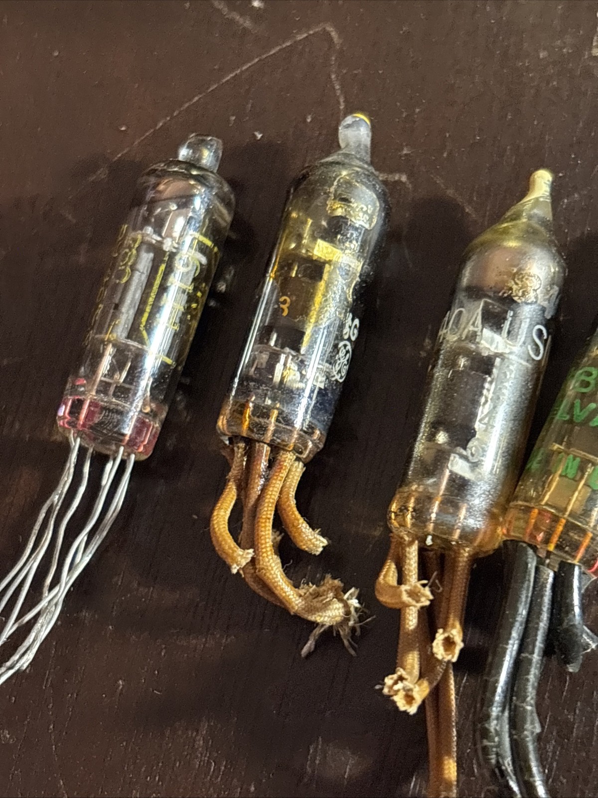LOT OF 8 USED JHS 5840 Submini Pentode Preamp / Tube Mics, TV7