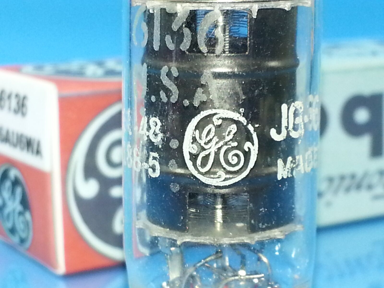 GE JG 6136 6AU6WA TUBE SINGLE
