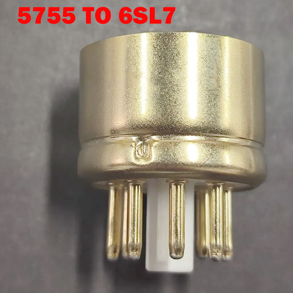 1PC Convert Tube Socket WE420A 5755 TO 6SL7 Vacuum Tube Adapter Socket DIY US
