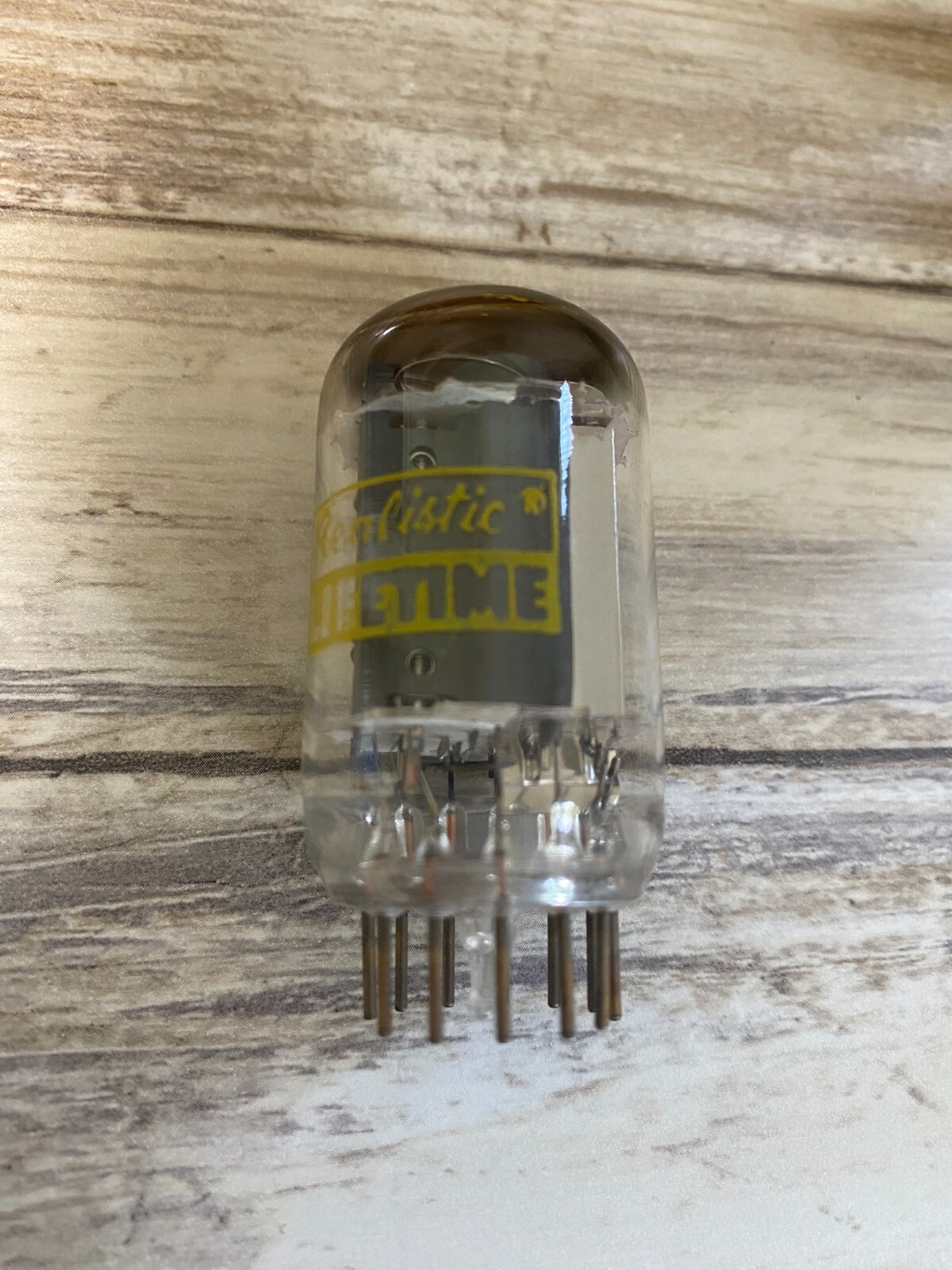 Realistic Lifetime Vacuum Tube Gold Clad 6Z10 6J10 New Old Stock Tested