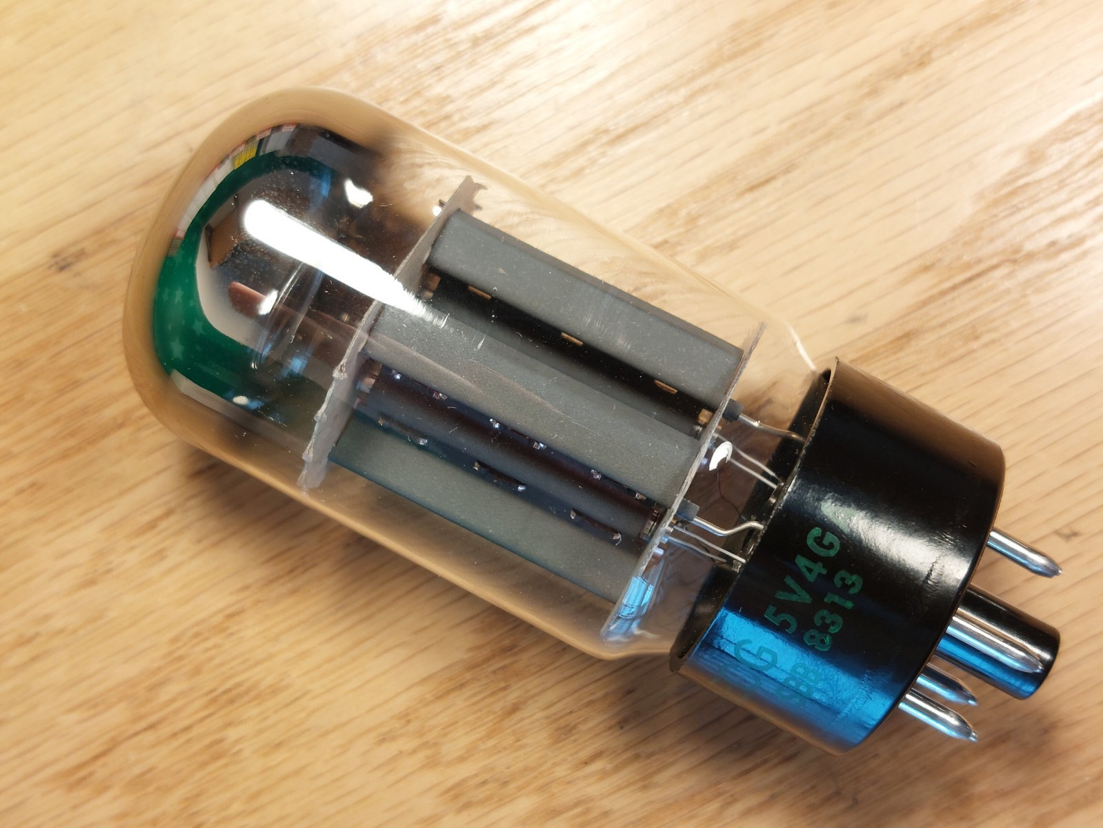 Single Sylvania 5AR4 GZ34 (5V4GA relabel) NOS NIB Vacuum Tube