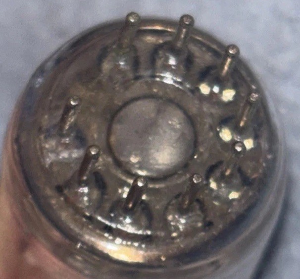 Matsushita 12AX7/ECC83 Tested Tube Grey Plate Angled Halo Balanced Guitar Amp