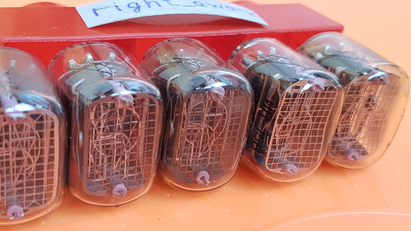 5 x IN-15A – Nixie Tubes for Clock – Tube Tested – USSR rare