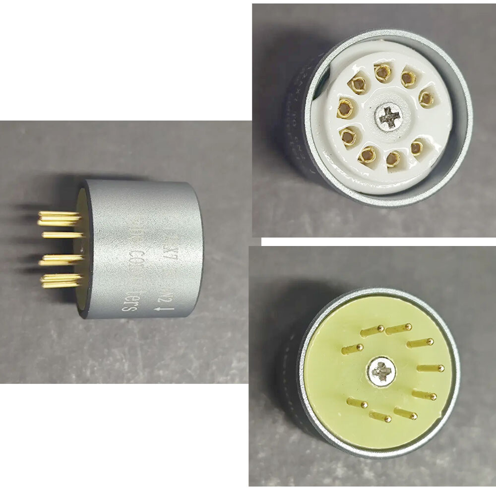 1PC ECC83 12AX7 To 6N2 Vacuum Tube Amplifier Convert Socket Adapter US
