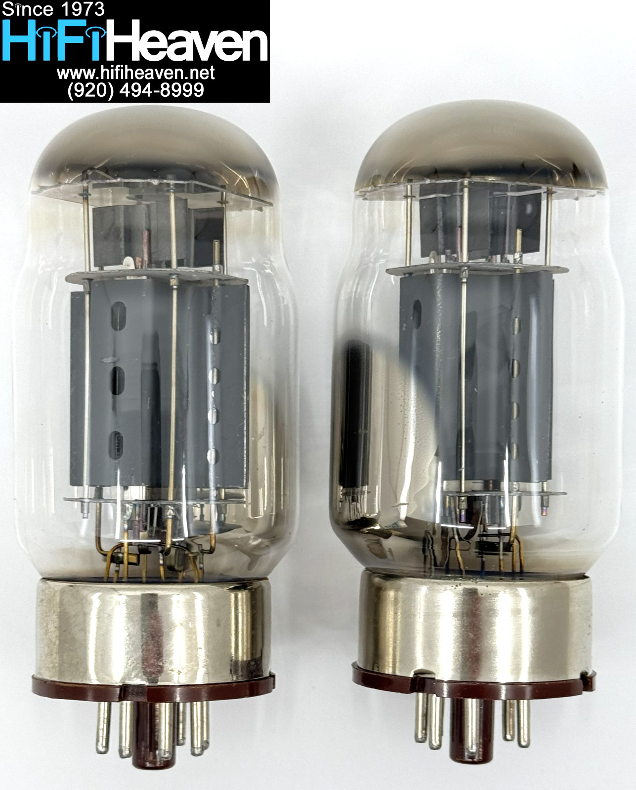 VINTAGE KT88/6550 MATCHED PAIR POWER TUBES Fully Tested #50/115 #51/115