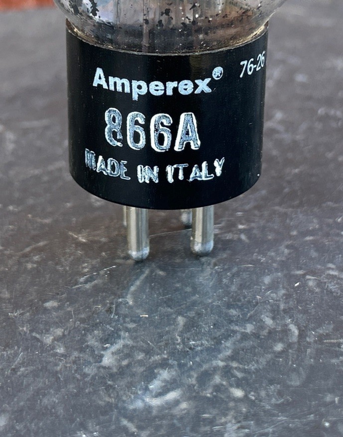 Amperex 866A NIB – NOS NEW OLD STOCK IN ORIGINAL PACKAGE