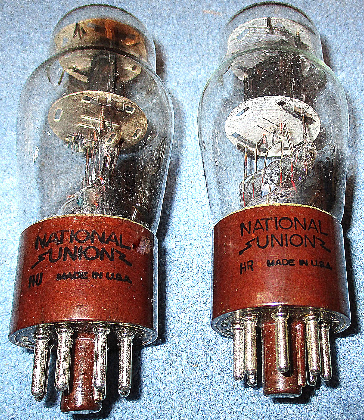 2 NOS National Union JAN CNU 1626 VT-137 Vacuum Tubes – Triodes for DARLING Amps