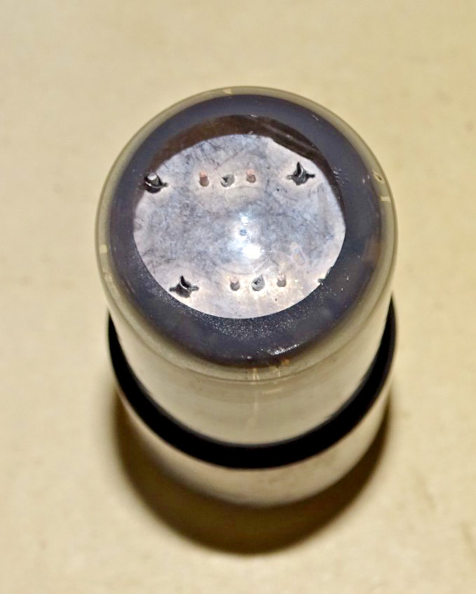 RCA Type JAN CRC 6SN7GT/VT-231 Grey Smoked Glass Radio/Audio Tube, Strong