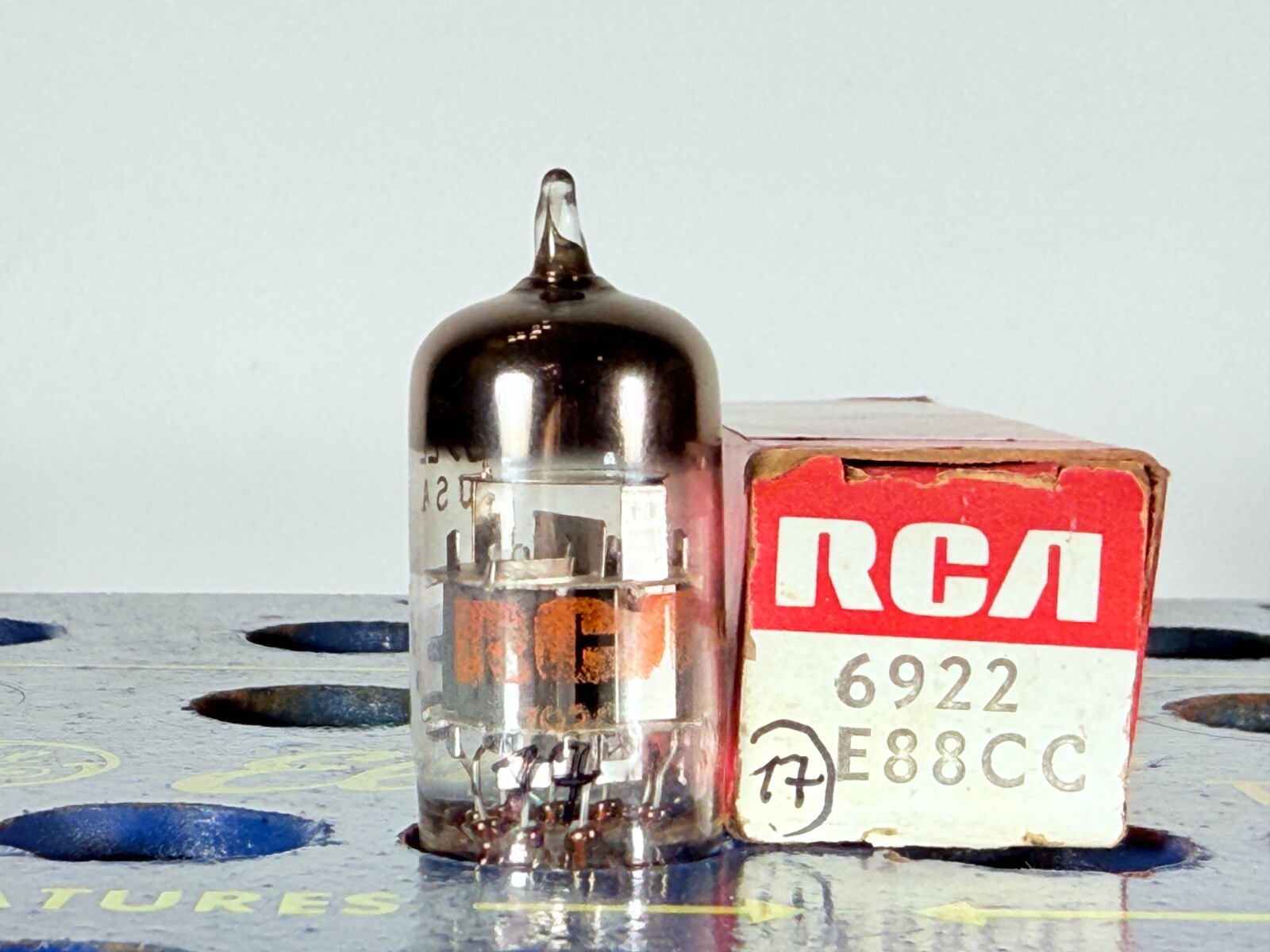 RCA 6922 ECC88 E88CC 6DJ8 NOS NIB Tested Like NOS Tube