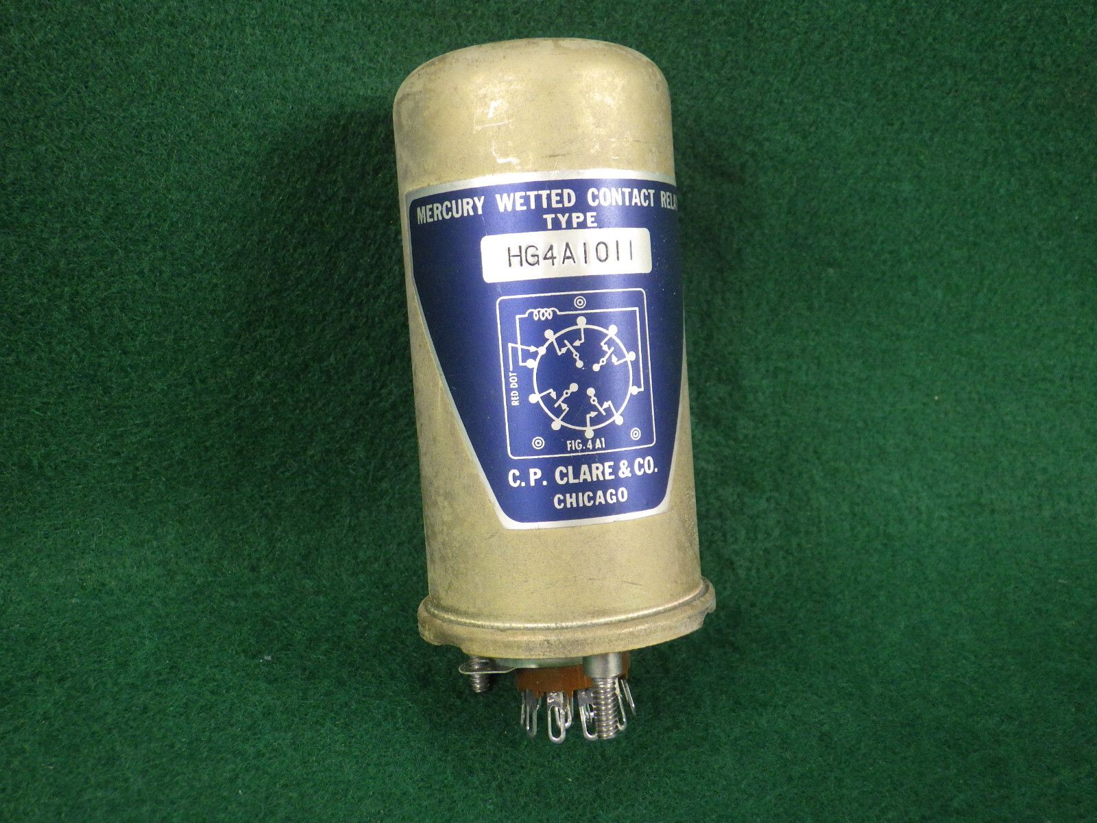 C.P. Clare relay HG4A1011 Vintage Electronics/Ham Radio