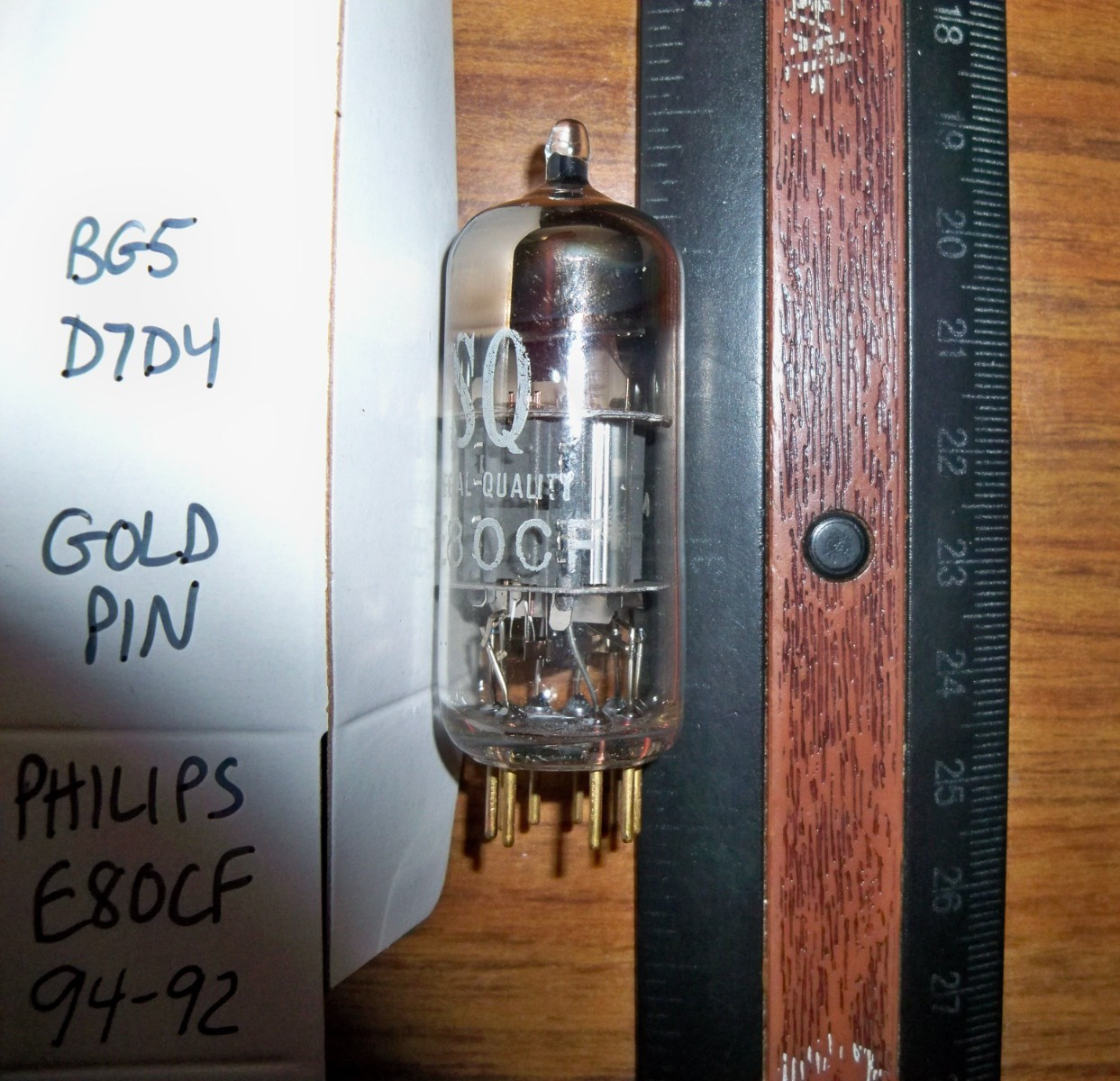 Strong PHILIPS MINIWATT SQ GOLD PIN E80CF Tube – 94/92