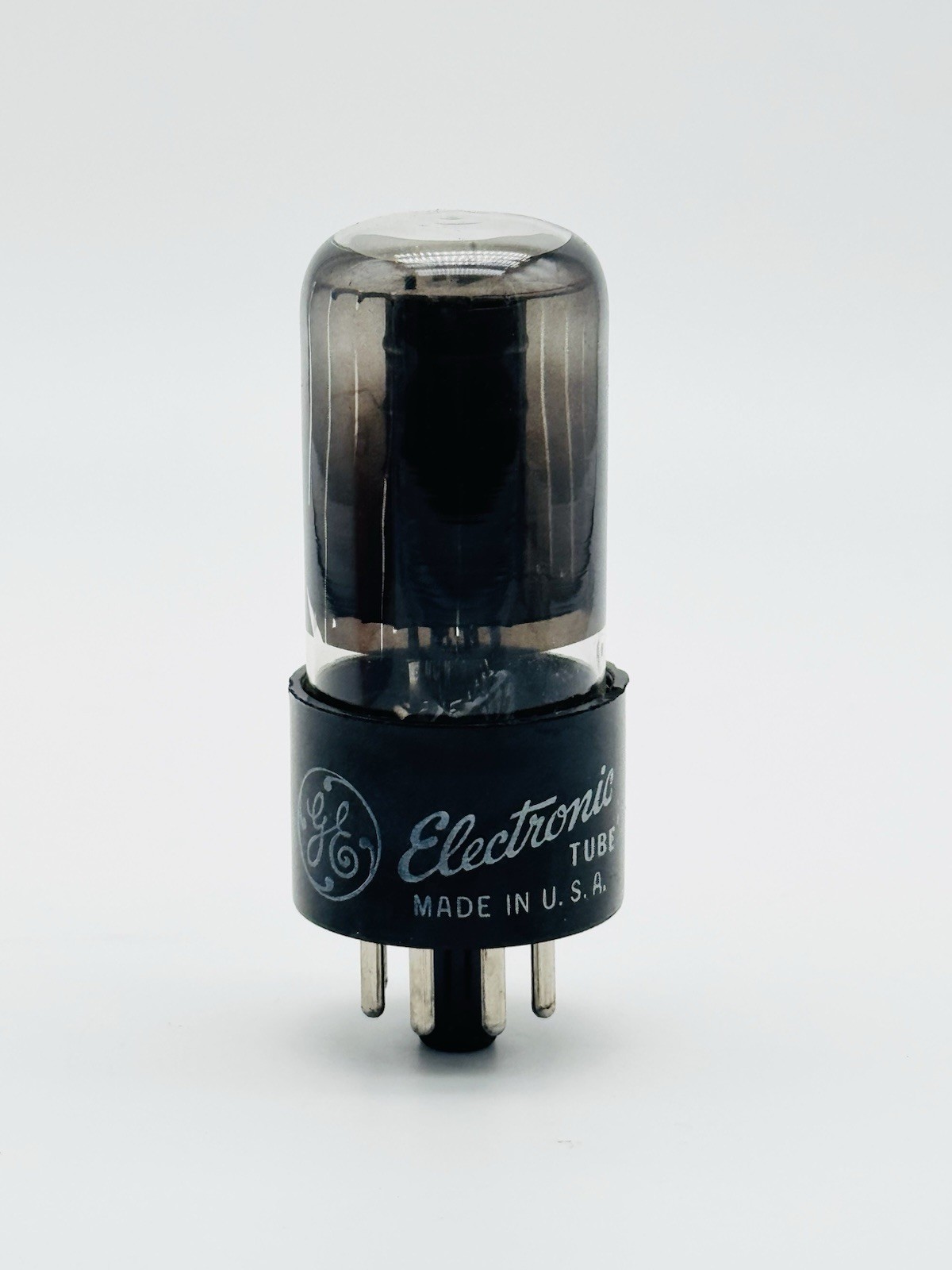 NEW Vintage NOS General Electric GE 6V6GT Vacuum Electron Tube Black Plate J7