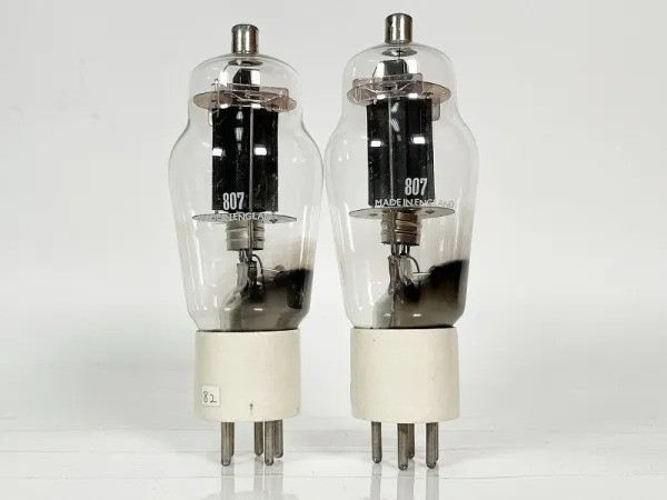 GEC Electronic Valve 807 MADE IN ENGLAND Vacuum Tube Set