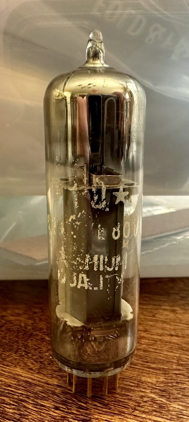AMPEREX 6227, E80L VACUUM TUBE TESTED