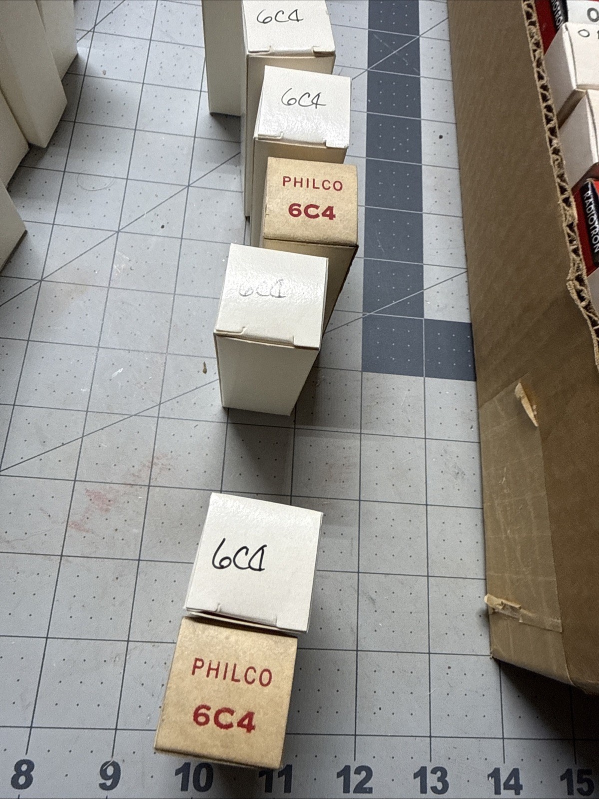 2 Sylvania Ge Philco JHS 6C4WA Vacuum Tubes – Read