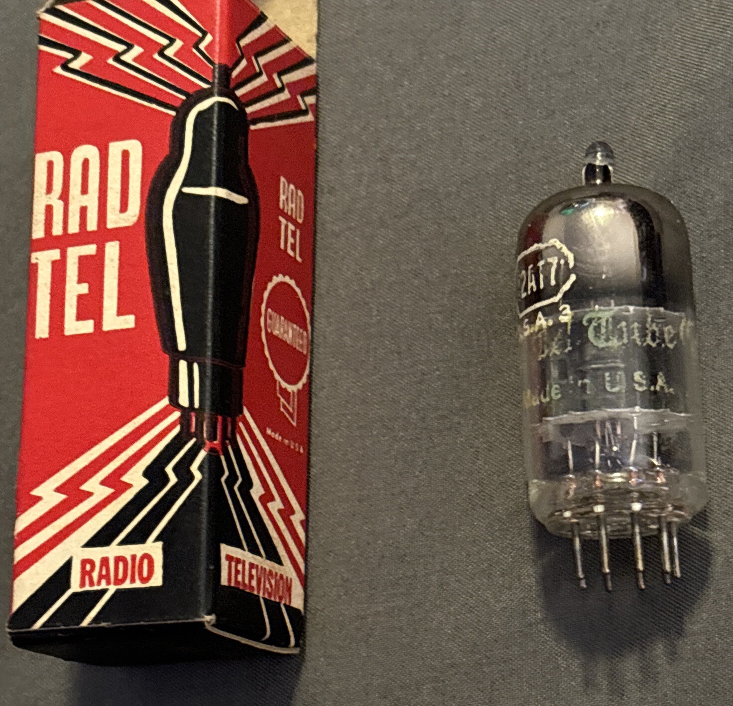 Rad Tel 12AT7 NOS Tube