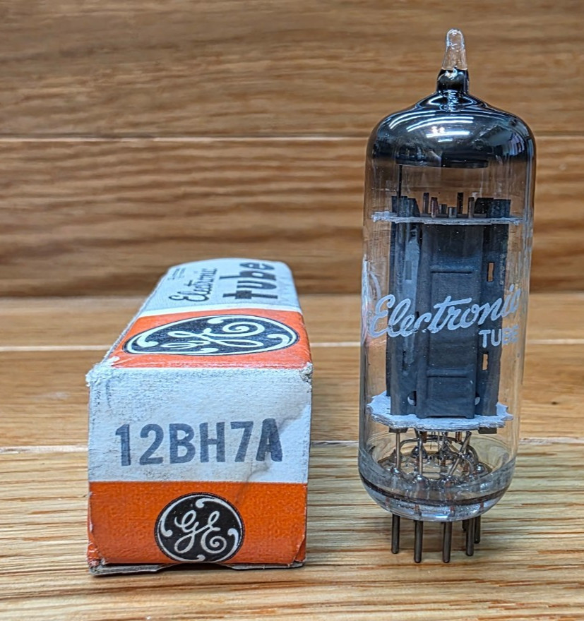 GE 12BH7A Vacuum Tube Tested NOS/NIB