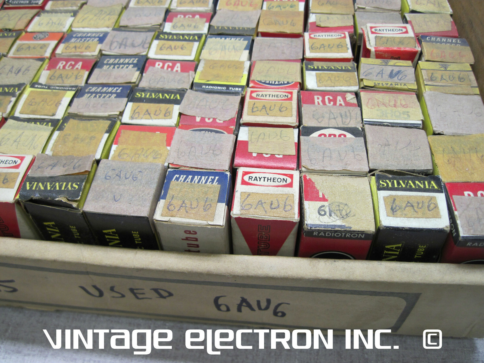 6AU6/6AU6A Vacuum Tubes – Various Brands – $2.85/ea (TESTED & GUARANTEED)
