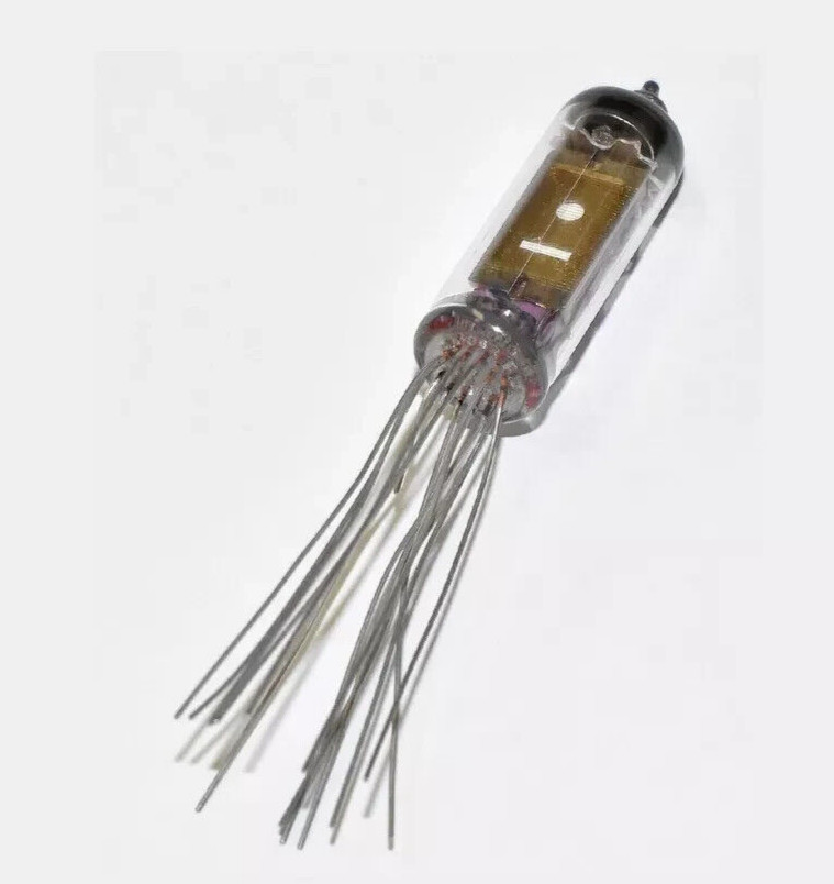 IV-1 ИВ-1 soviet Dot Dash VFD Tube For Digital Clock 2pcs