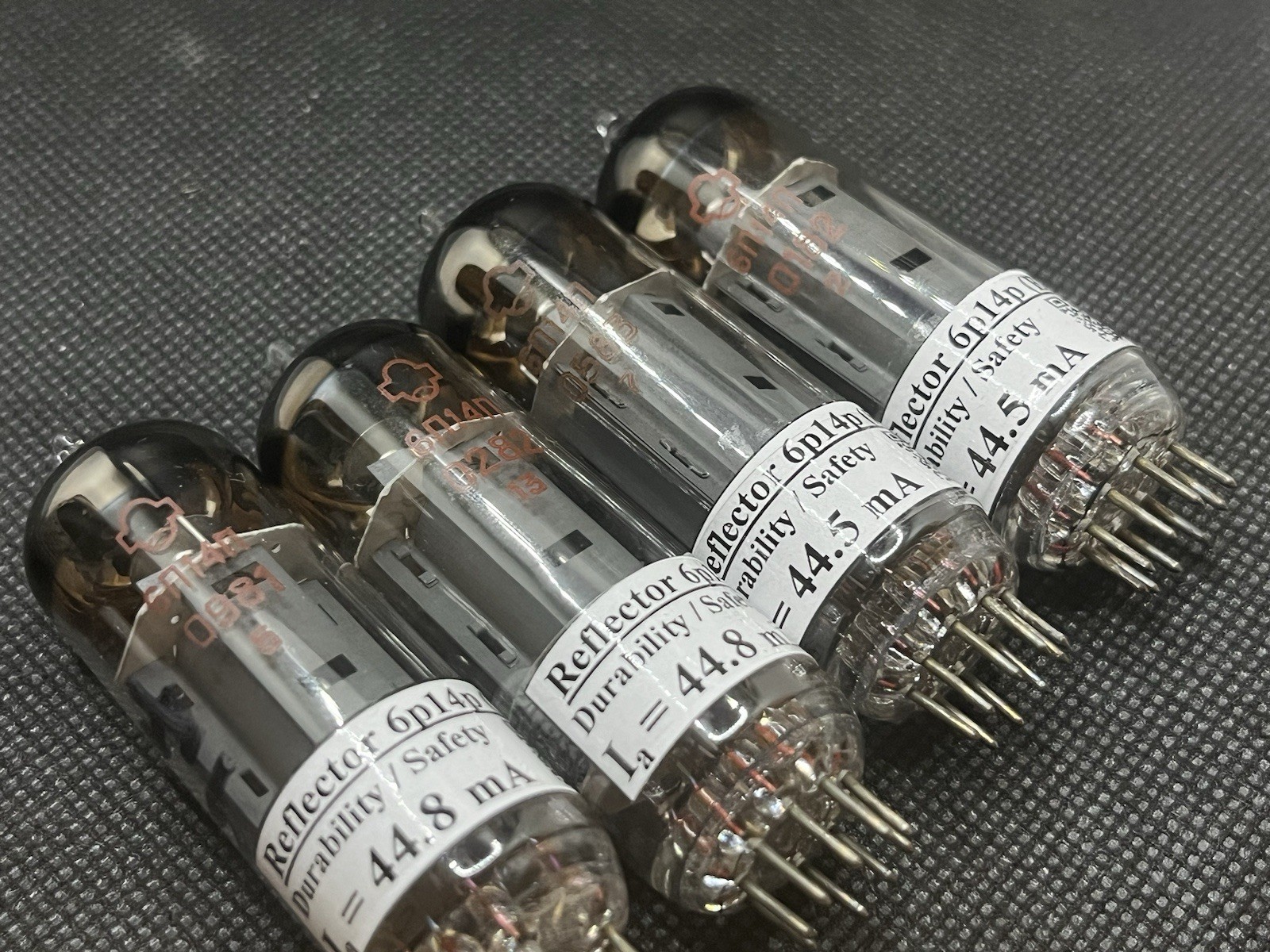 2x 6P14P NOS MATCHED Pair/Quartet/Sextet TESTED IN PHOTO (Analog EL84/7189) OTK