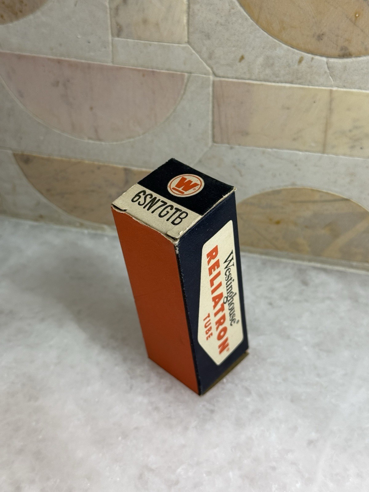 Westinghouse Reliatron 6SN7GTB Vacuum Tube NOS Original Box 1953 Audio Hifi