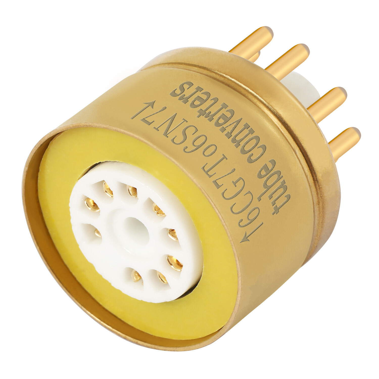 HIFI 6CG7 to 6SN7 6SL7 CV181 6N8P 6H8C ECC33Vacuum Tube Adapter Socket Converter