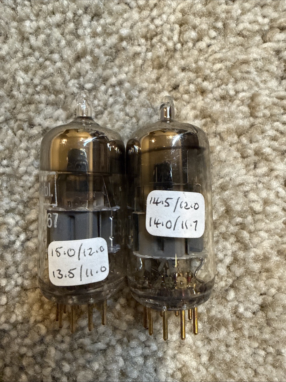 Valvo CCa (E88CC+) White Label O-Getter And Dish Getter- Holland ’62 – Near NOS