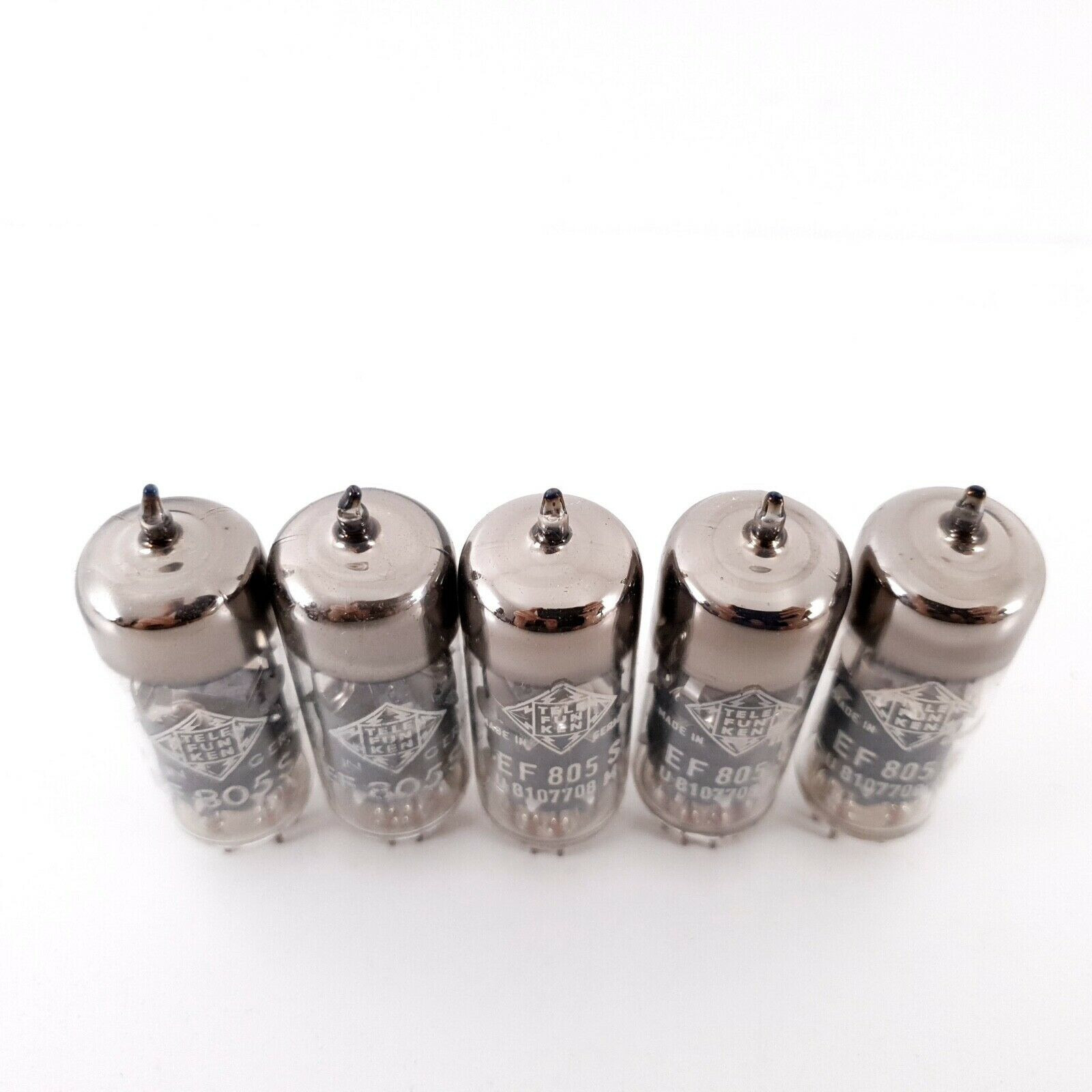 5 X EF805S TELEFUNKEN TUBE. DIAMOND MARK. NOS/NIB. AF ENA