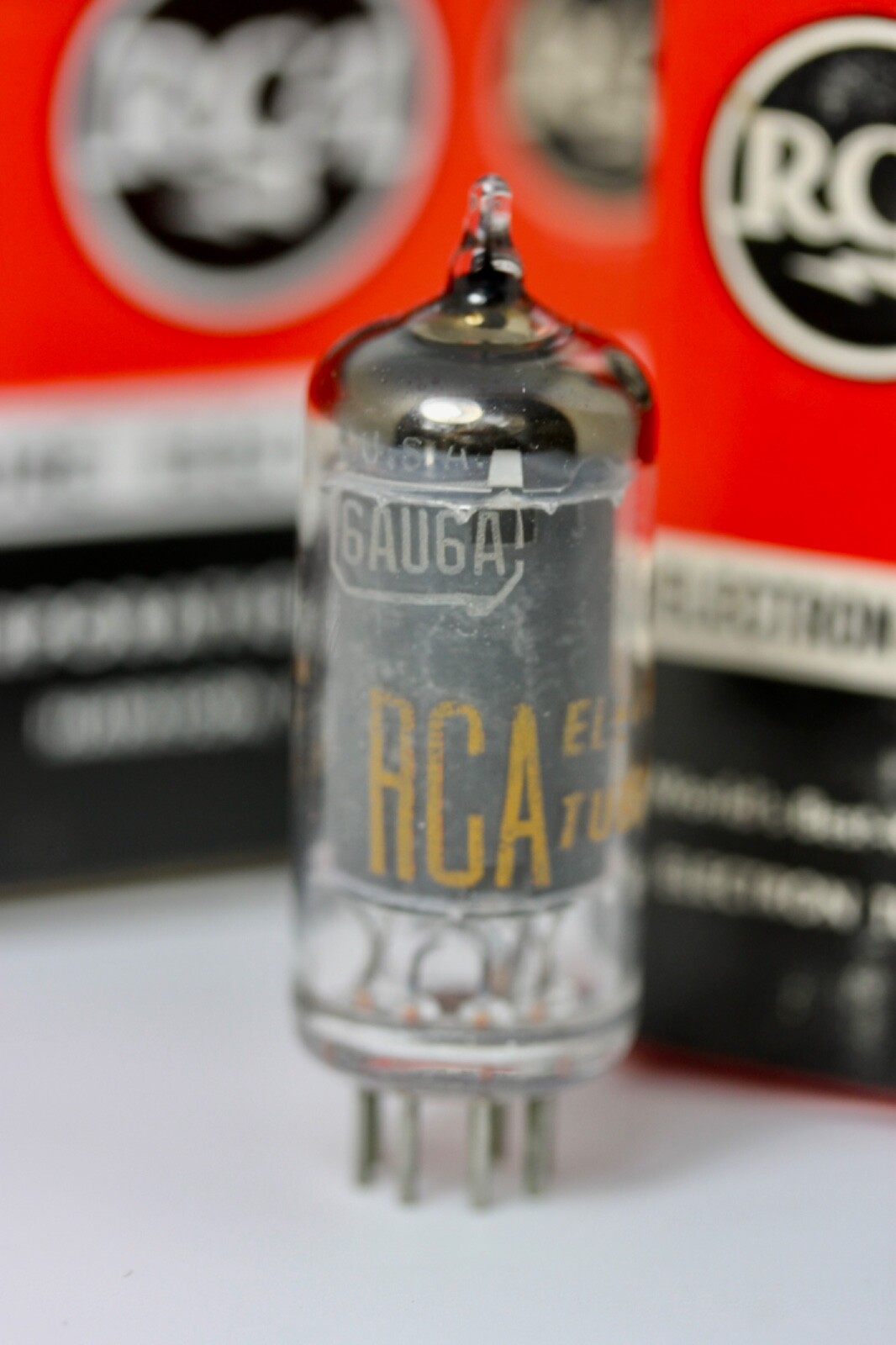 6AU6A EF94 6AU6 CV2524 NOS RCA USA AMPLITREX TESTED TUBE 1960s NOS FREE-SHIPPING