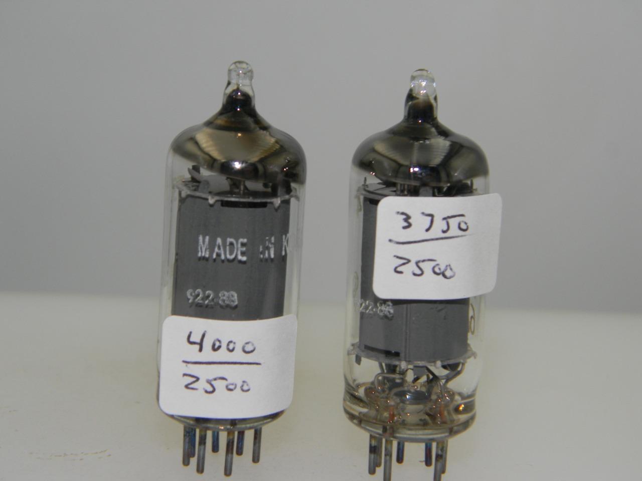 Code Pair ISM Korea 6AU6A EF94 NOS NIB Grey Plate Halo Getter Serious Tubes R270