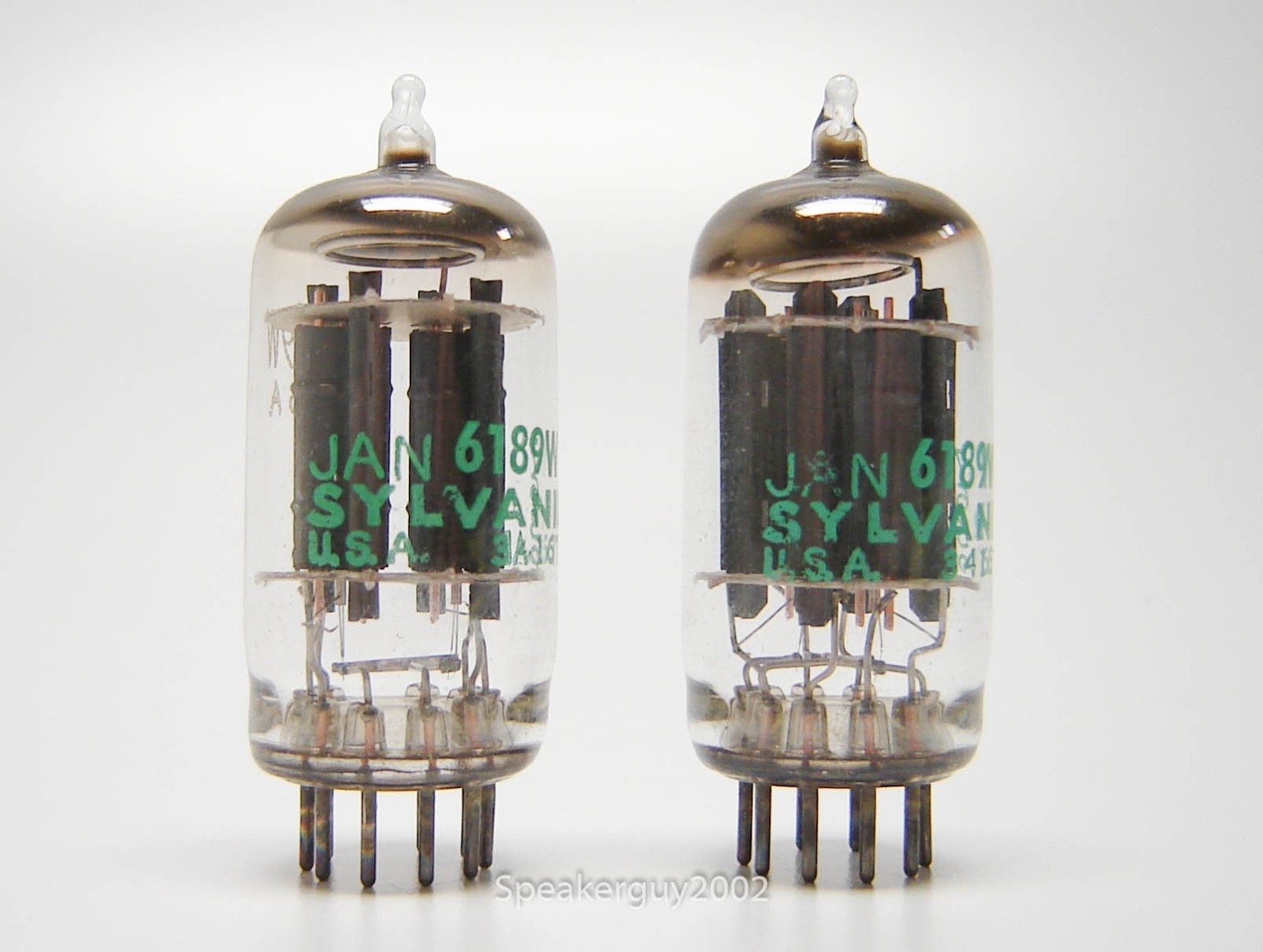 2 – Sylvania JAN 6189W Vacuum Tubes / 7652 / KT5