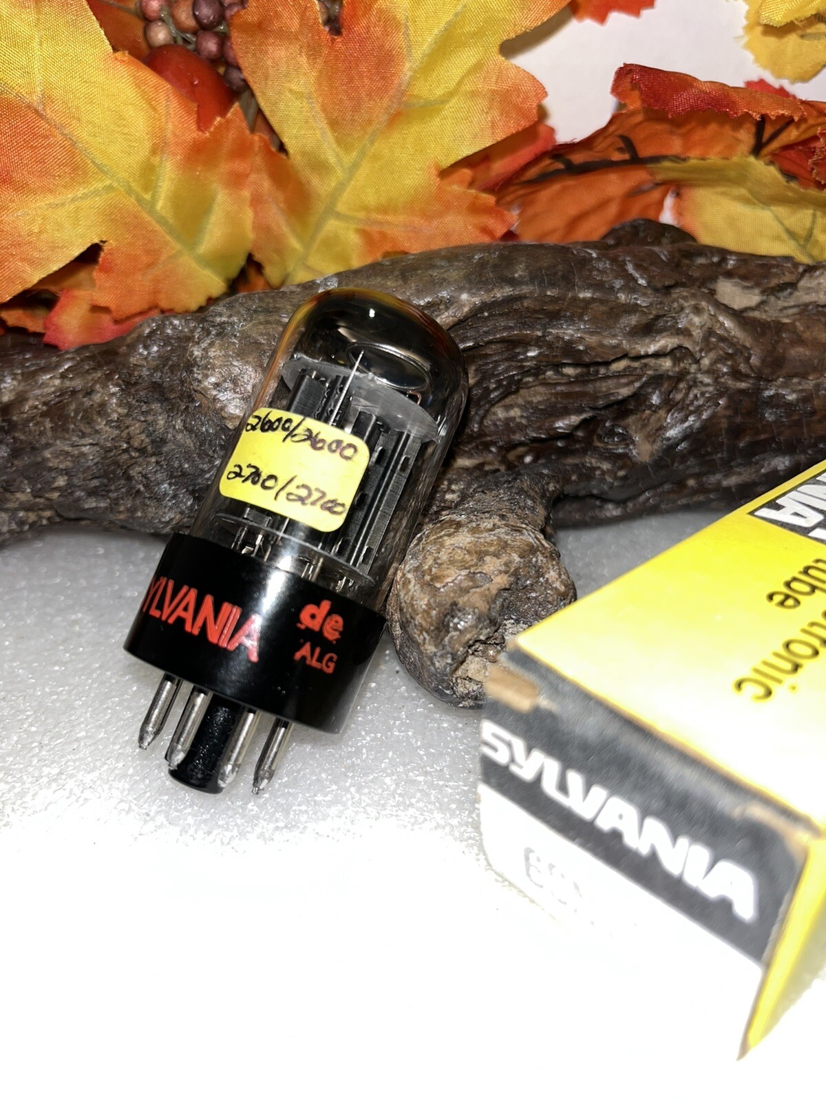 Sylvania 6SN7 GTB Vacuum Tube NOS/NIB Hickok Tested