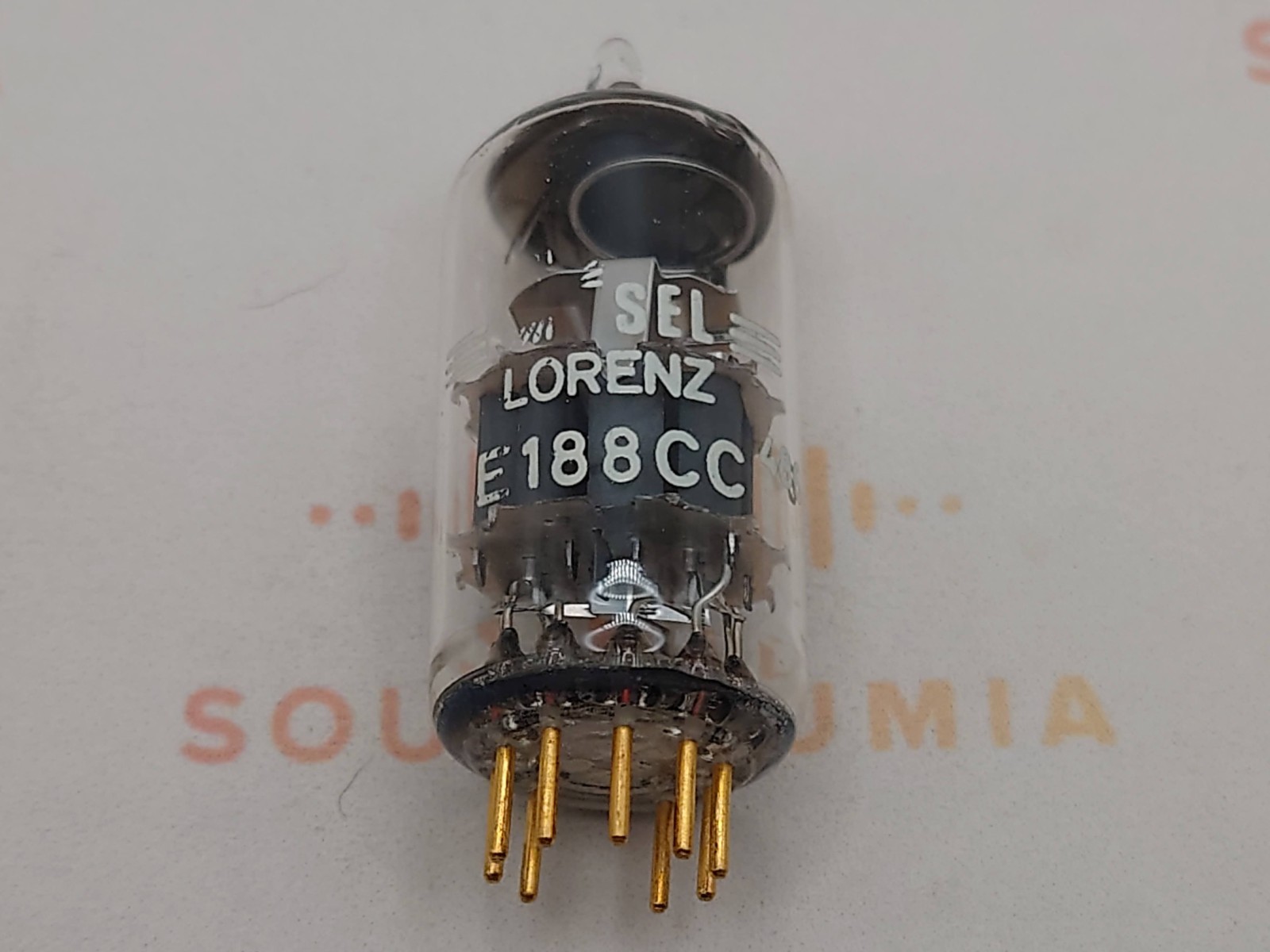 1x Siemens E188CC 7308 Gray Shields O-getter – Lorenz Label – Munich 1966 – NOS