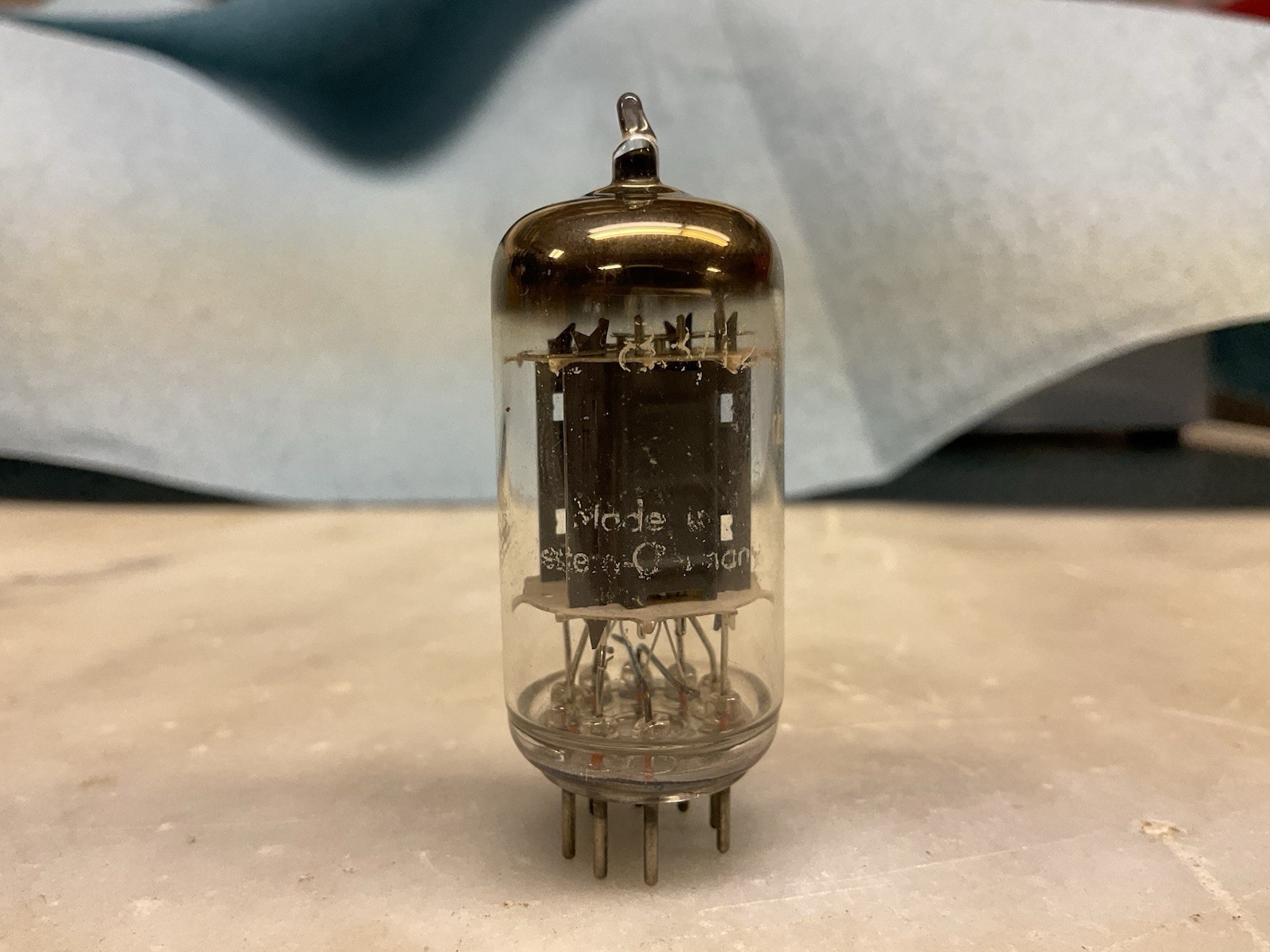 Telefunken 12ax7 Rib Plate Tube Balanced