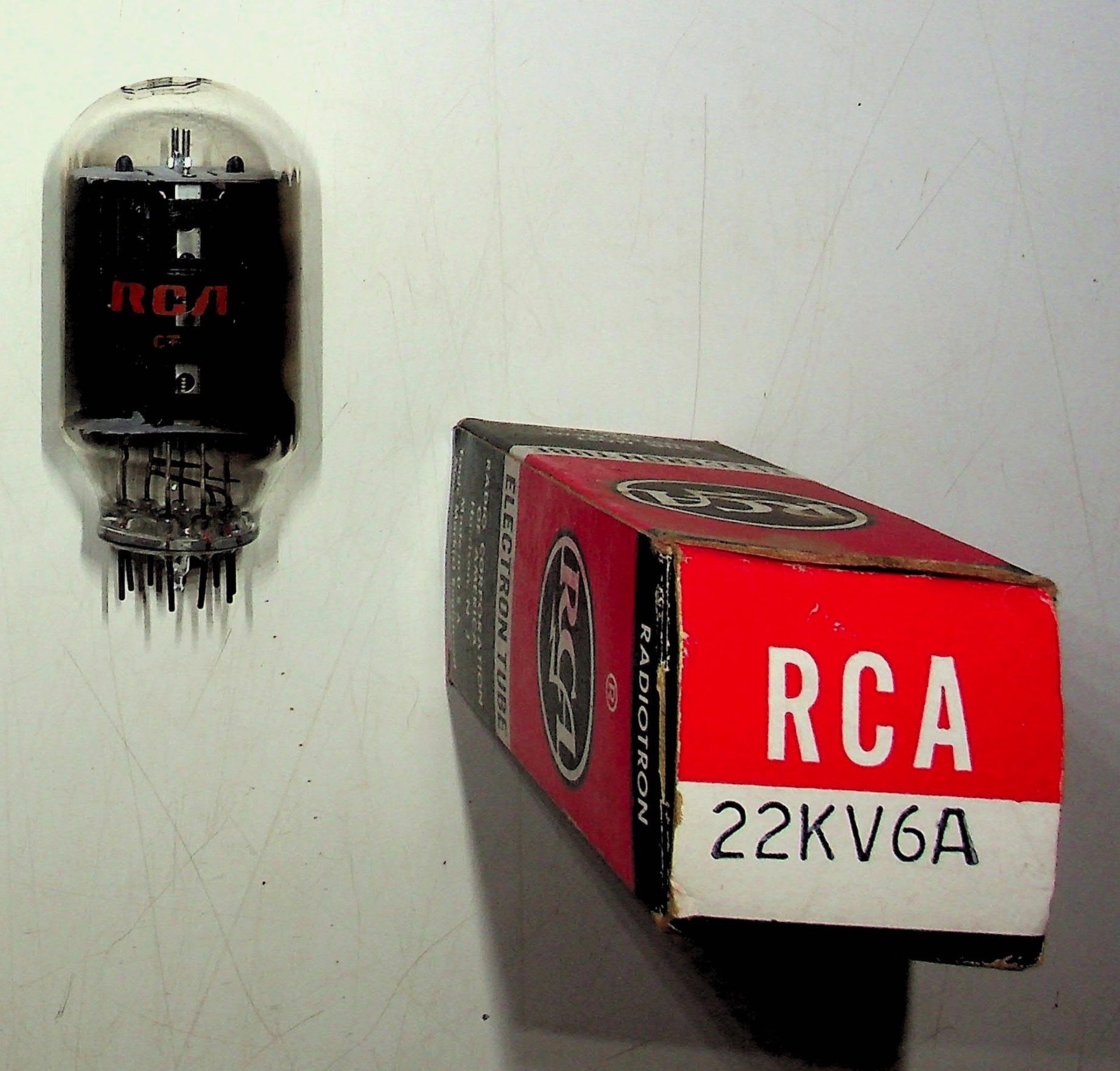 RCA Electron Tube 22KV6A Radiotron Black Red Box NOS Vintage OTHER