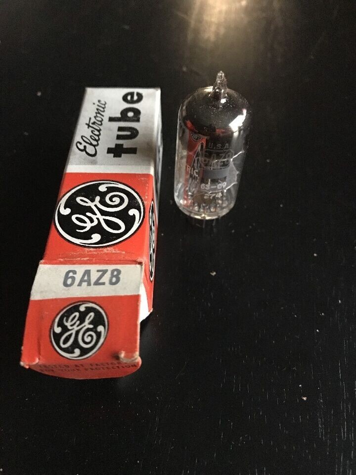 GE 6AZ8 Audio Electronic Vintage Radio TV Valve HAM Vacuum NOS Tubes