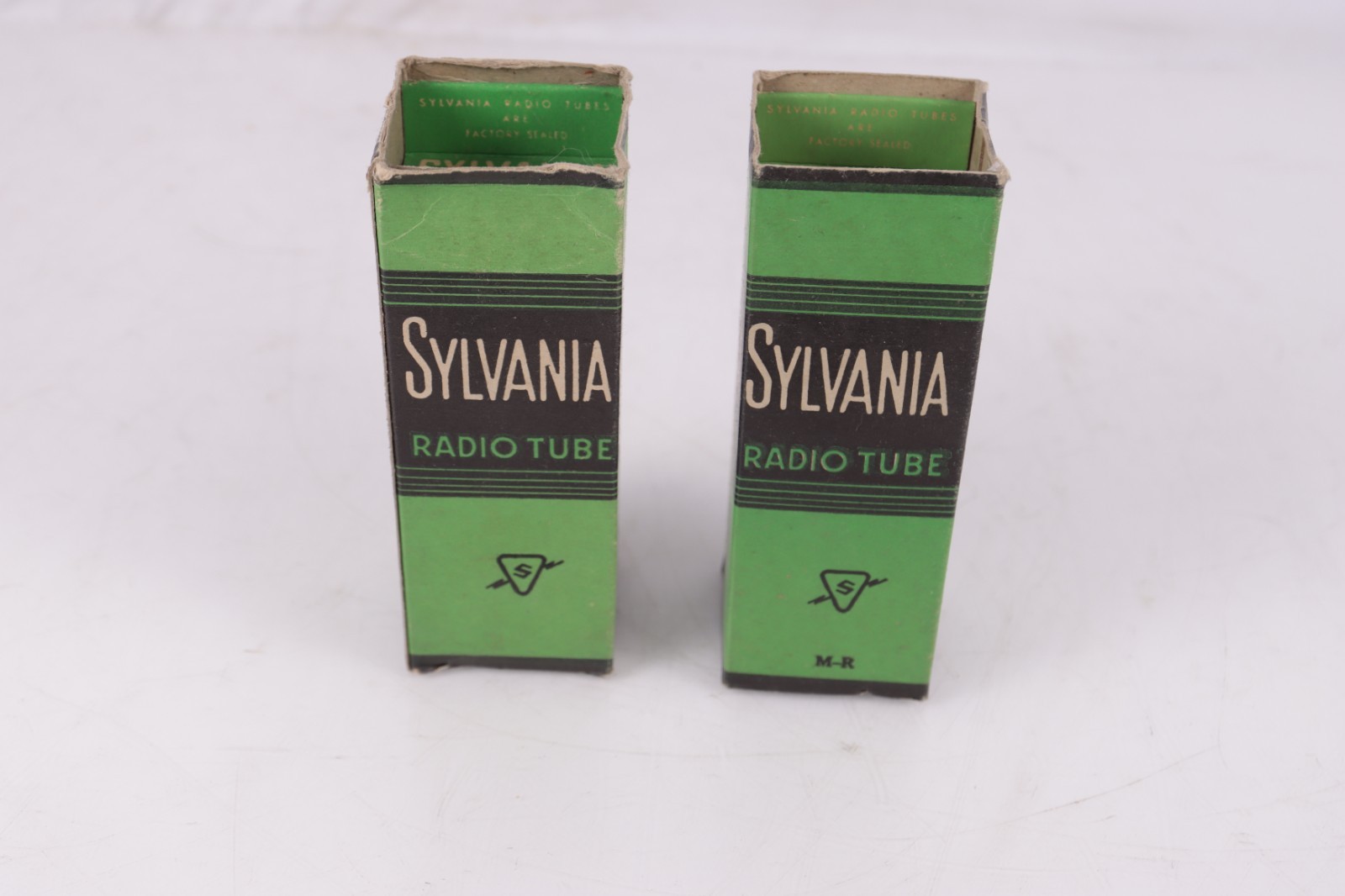 Pair Sylvania 26 Vacuum Tubes – Vintage Triodes USA w/ Original Boxes