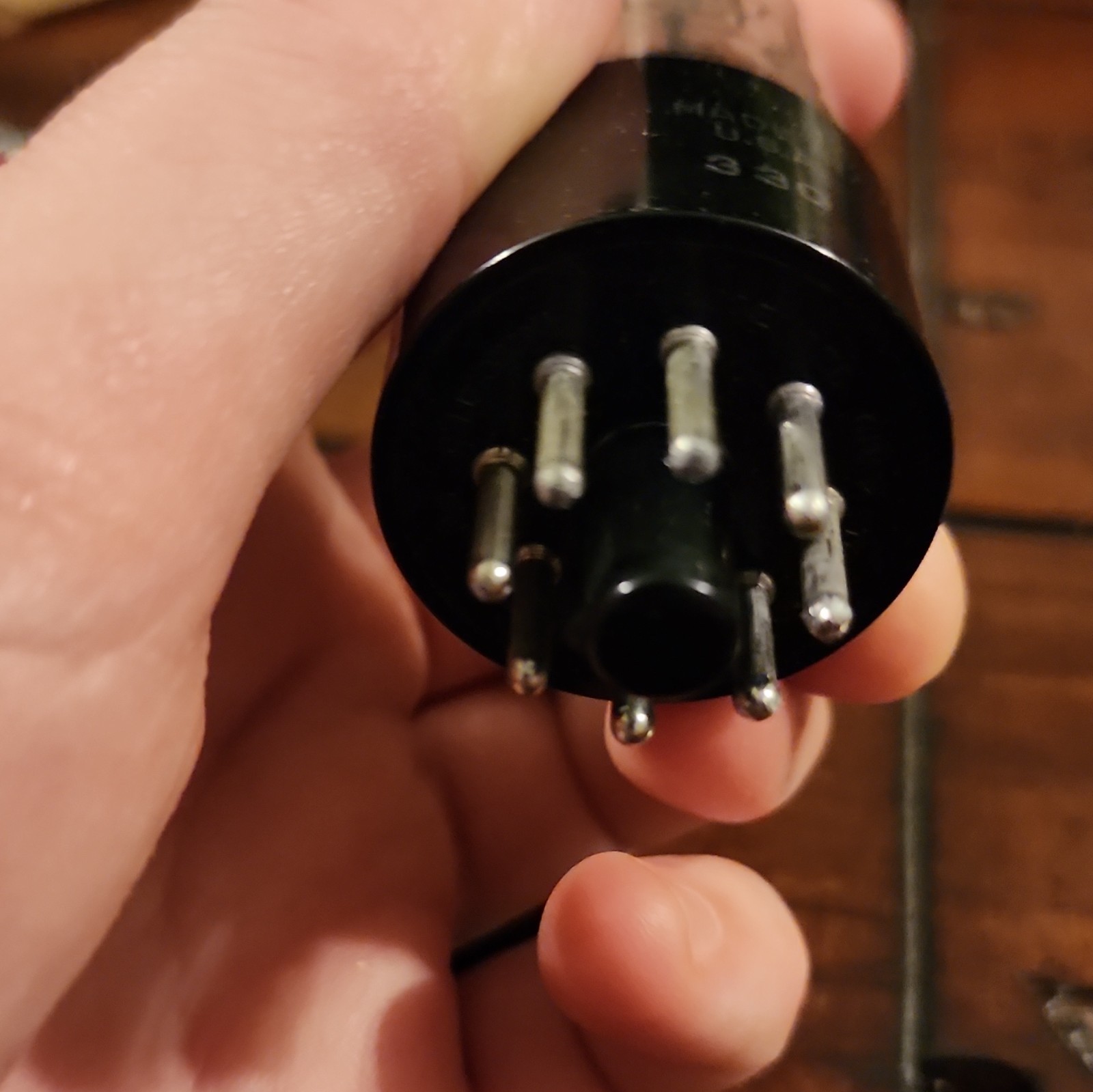 RCA 6SN7GT Vacuum Tube, Black Plate, Short, Made in USA-TESTED