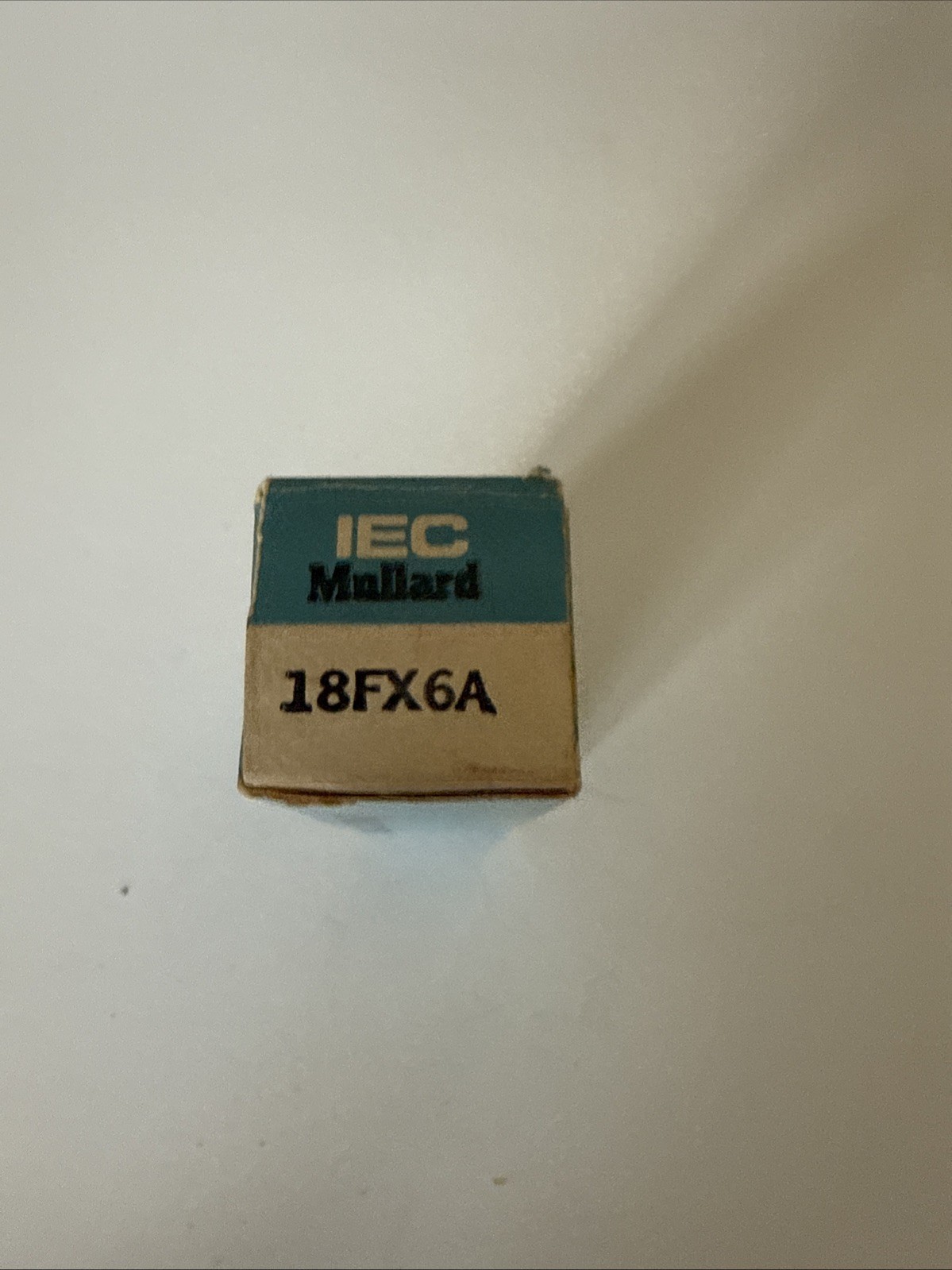 Lot Of 2: 18FX6A NOS vacuum tube International IEC Mullard & Tung-Sol Tu13