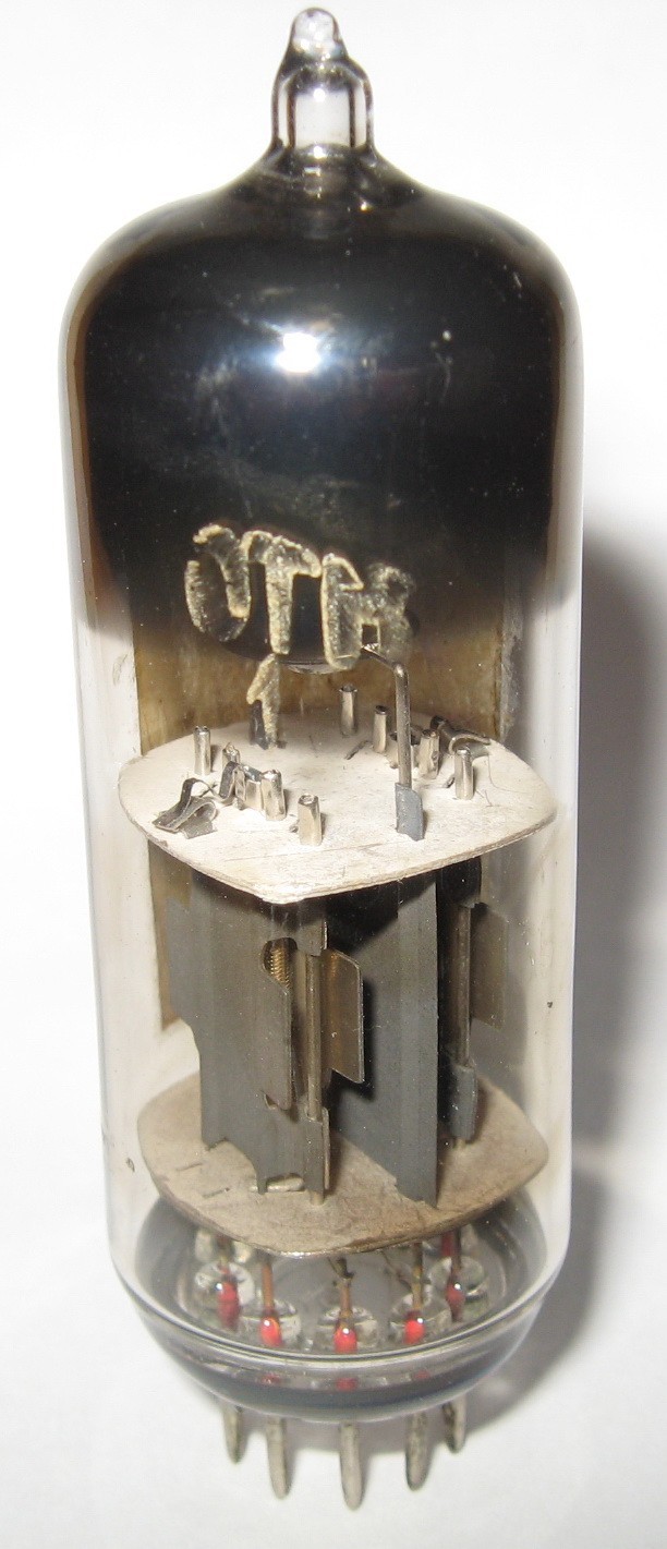 Vintage 6N6P / ECC99 / E182CC Foton Soviet Double Triode Gold Grid 1966 TESTED