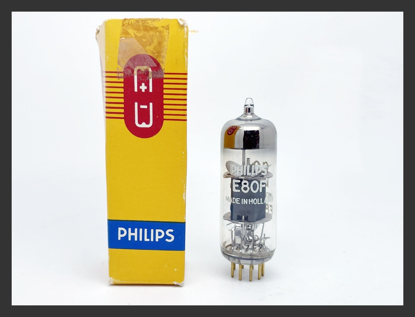 NOS Philips E80F 6084 CV2729 Test V.STRONG Heerlen Pentode Output Vacuum Tube